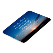 サンライズ今日はギフト感動的引用文 マグネット (左側)