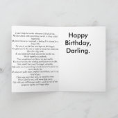 サンライズ付き美しいハッピーバースデーカード カード (内部)