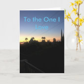 サンライズ付き美しいハッピーバースデーカード カード (黄色い花)