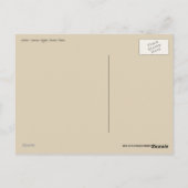 サンライズ冬ビーチフォグシーン(メイン) ポストカード (裏面)