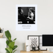 サンライズ前サンセット真夜中Richard Linklater J ポスター (ホームオフィス)