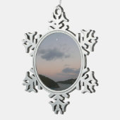 サンライズ島セントトーマスIIIアメリカヴァージン諸島 スノーフレークピューターオーナメント (右)