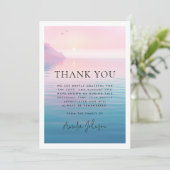 サンライズ崖と鳥の葬儀悔やみや弔慰 サンキューカード (スタンド正面)