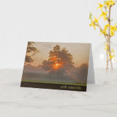 サンライズ悔やみや弔慰 カード (黄色い花)