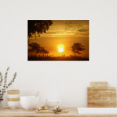 サンライズ感動的写真 ポスター (キッチン)