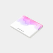 サンライズ水の色パーソナライズされた ポストイット (アングル)