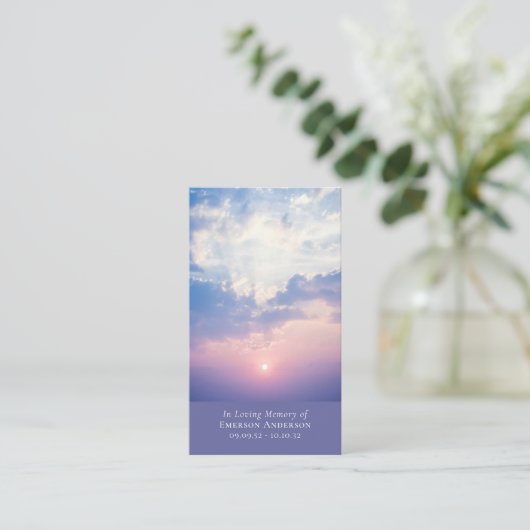 サンライズ海クロス記念祈りの言葉カード コーリングカード (スタンド正面)