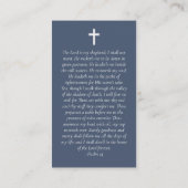 サンライズ海フォトクロス記念祈りの言葉カード コーリングカード (裏面)