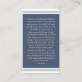 サンライズ海写真記念祈りの言葉カード コーリングカード (裏面)