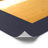 サンライズ海写真 ポスター (角)