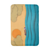 サンライズ海船サンサンサンサンセット バスマット (正面縦)