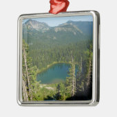 サンライズ湖オーバービューアット山レイニアパーク メタルオーナメント (左)