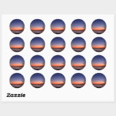 サンライズ湖 ラウンドシール (シート)
