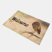 サンライズ穴掘りフクロウ ドアマット (アングル)