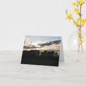 サンライズ空白のノートカード カード (黄色い花)