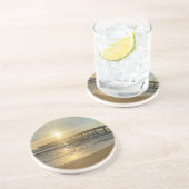 サンライズ素晴らしアットバージニアビーチピア – 日が差すこと コースター (側面)