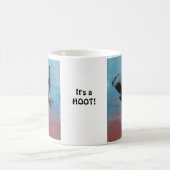 サンライズ絵画フクロウの「フオウだ！ コーヒーマグカップ (中央)