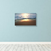 サンライズ線反射 キャンバスプリント (インサイチュ (ウッドフロア))