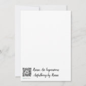 サンライズ雪解 サンキューカード (裏面)