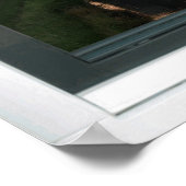 サンライズ風車フェイク窓ビューポスター ポスター (角)