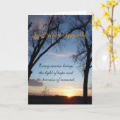 サンライズ5悔やみや弔慰 カード (黄色い花)