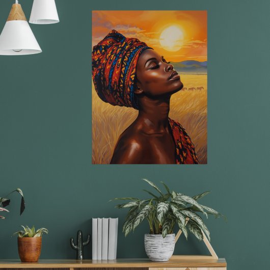 サンライズ・イン・ザ・セレゲティ ポスター (リビング1)