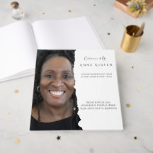 サンライズ&サンセットフォイル葬儀ゲストブック – 100ページ