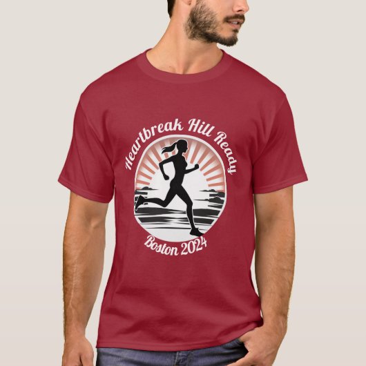 サンライズ・ストライド、ボストンマラソン Tシャツ (正面)