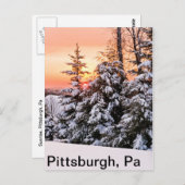 サンライズ、ピッツバーグ、パ ポストカード (正面/裏面)