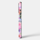 サンライズ フローラル ボホー オーダーメイド 名前デザイン Case-Mate iPhoneケース (裏面 / 左)