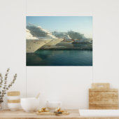 サンライズ・ポスターのクルーズ船 ポスター (キッチン)