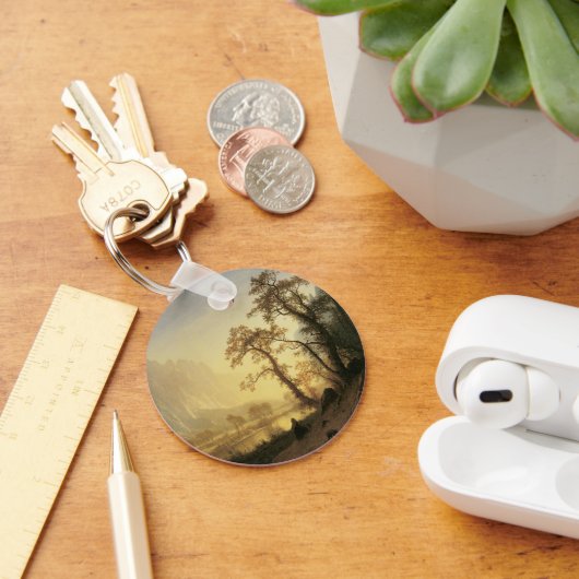 サンライズ,ヨセミテバレーバイアルバートビエルシュタット キーホルダー (デスク)