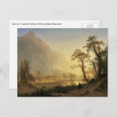 サンライズ，ヨセミテバレーバイアルバートビエルシュタット ポストカード (正面/裏面)