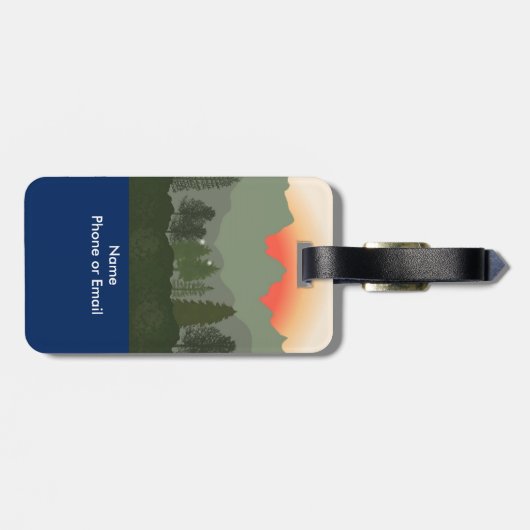 サンライズ ラゲッジタグ (裏面横)