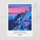 サンライズinサントリーニギリシャ旅行 ポストカード (正面)