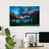 サンライズSt.Mary Lake ポスター (ホームオフィス)