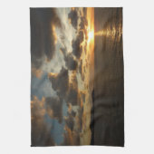 サンライズSt.Thomas Iアメリカヴァージン諸島 キッチンタオル (縦)