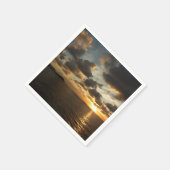 サンライズSt.Thomas Iアメリカヴァージン諸島 スタンダードカクテルナプキン (角)