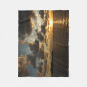 サンライズSt.Thomas Iアメリカヴァージン諸島 フリースブランケット (正面)