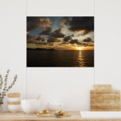 サンライズSt.Thomas Iアメリカヴァージン諸島 ポスター (キッチン)