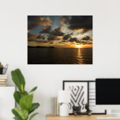 サンライズSt.Thomas Iアメリカヴァージン諸島 ポスター (ホームオフィス)