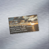 サンライズSt.Thomas Iアメリカヴァージン諸島 マグネット名刺 (インサイチュ)