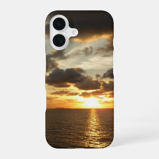 サンライズSt.Thomas Iアメリカヴァージン諸島 iPhone 16ケース (裏面)
