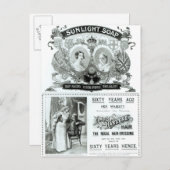 サンライトせっけん広告 ポストカード (正面/裏面)