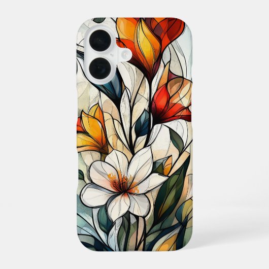 サンライトつる植物 iPhone 16ケース (裏面)