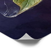 サンライトとピンクの牡丹の美しいクローズアップ ポスター (角)