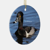 サンライトのリングや輪ダック輪郭 メタルオーナメント (右)