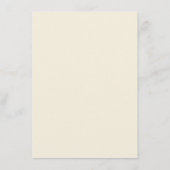 サンライトのワイルドフラワー、ミツバチ、蝶ビンゴゲーム エンクロージャーカード (裏面)