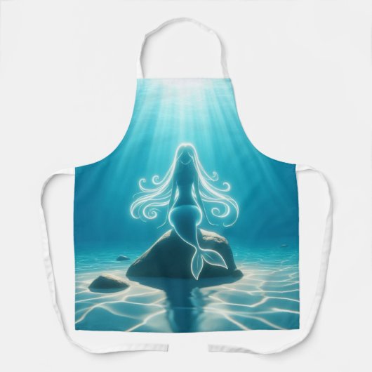 サンライトの水中の人魚 エプロン (正面)