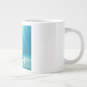 サンライトの水中の人魚 ジャンボコーヒーマグカップ (右)